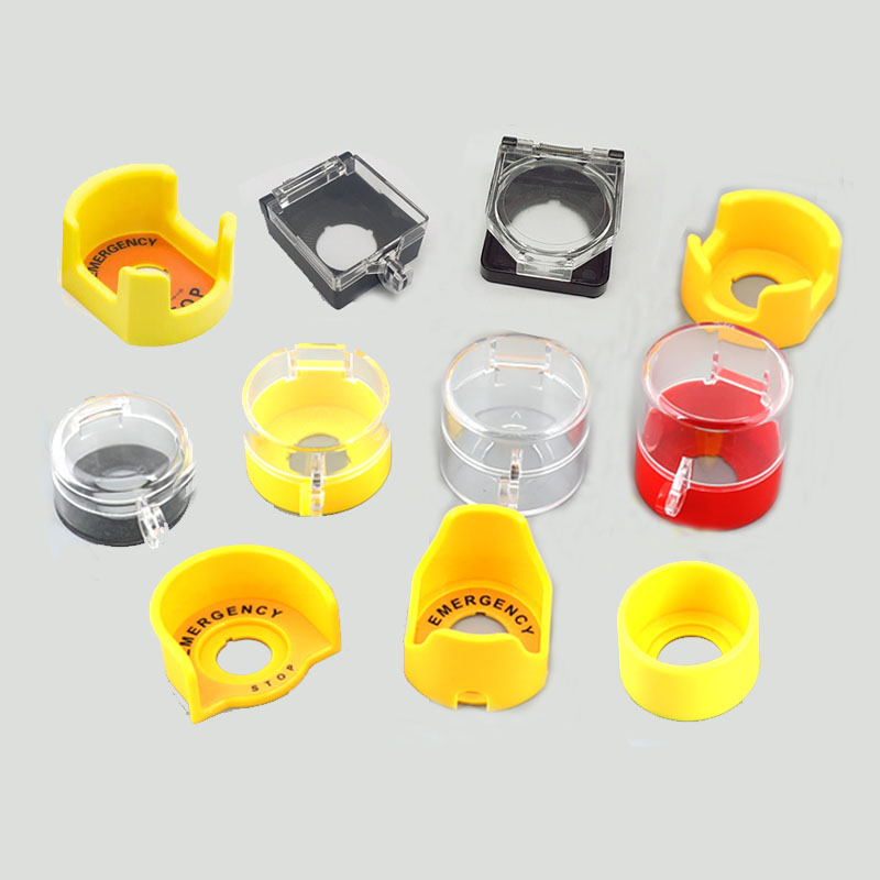 Improve durability and safety with our push button switch protective covers