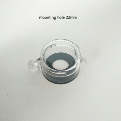 22mm emergency stop transparent push button switch  protective cover