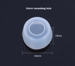 30mm push button switch protective cover cap silicone rubber button waterproof cap